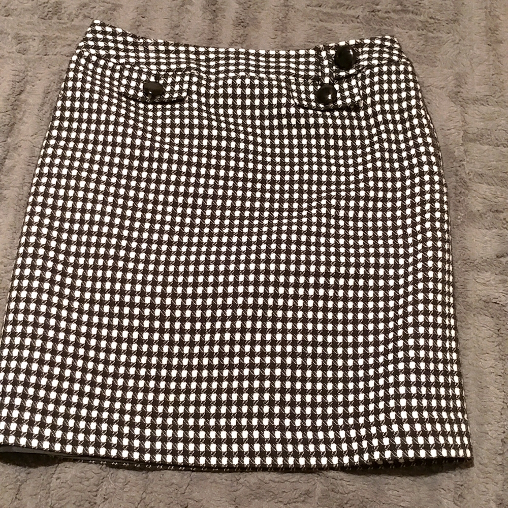 Ann Taylor checker skirts